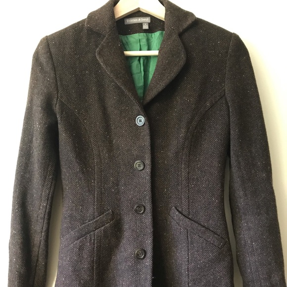Tristan & Iseut beautiful tweed vest - Picture 4 of 8